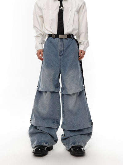 Pantalón Vaquero Cintura Alta Efecto Lavado - Image 9