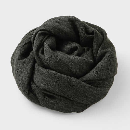 Pañuelo Artístico de Algodón y Lino - Colores Sólidos Elegantes - Image 24