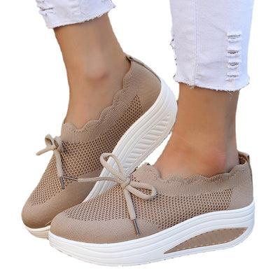 Tenis Deportivos Mujer Fly-knit Transpirable con Malla - Image 2