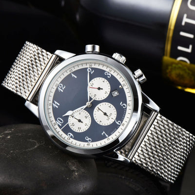 Reloj de Cuarzo Casual para Hombre con 6 Funciones Completas