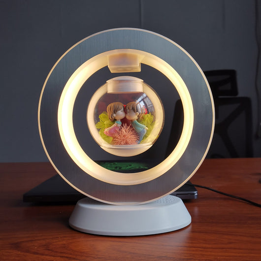 Lámpara Flotante Magnética con Altavoz Bluetooth Navideño - Image 12
