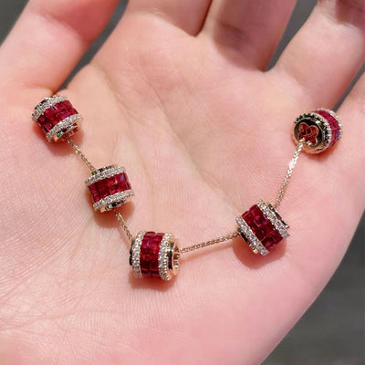 Cadena de Clavícula Roja Personalidad para Mujer - Image 10