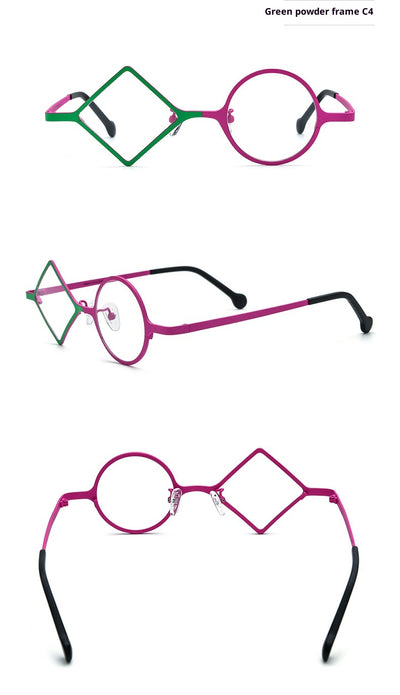 Gafas Bloqueadoras de Luz Azul Titanio Ultraligeras Diseño Irregular - Image 12