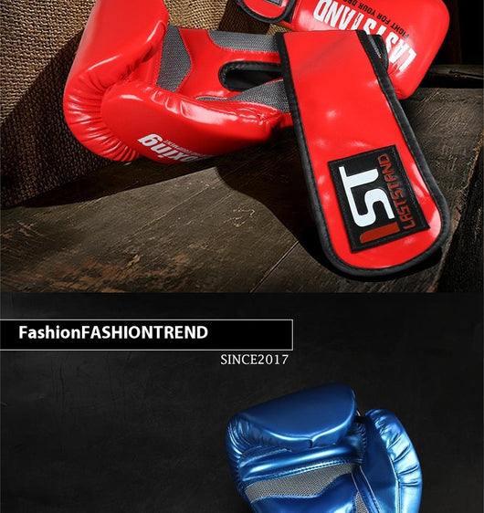 Guantes de Boxeo Profesional Unisex para Entrenamiento y Combate - Image 9