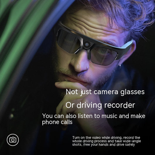 Gafas Inteligentes Bluetooth con Conducción Ósea para Música y Llamadas