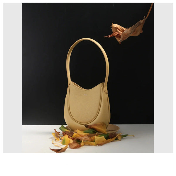 Bolso Elegante para Mujer con Patrón de Lychee - Diseño Minimalista de Lujo