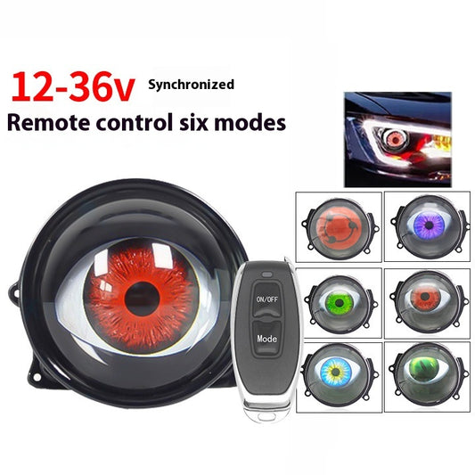Faro LED Ojo de Demonio Hawkeye - Luz Multimodal para Auto y Moto - Image 2