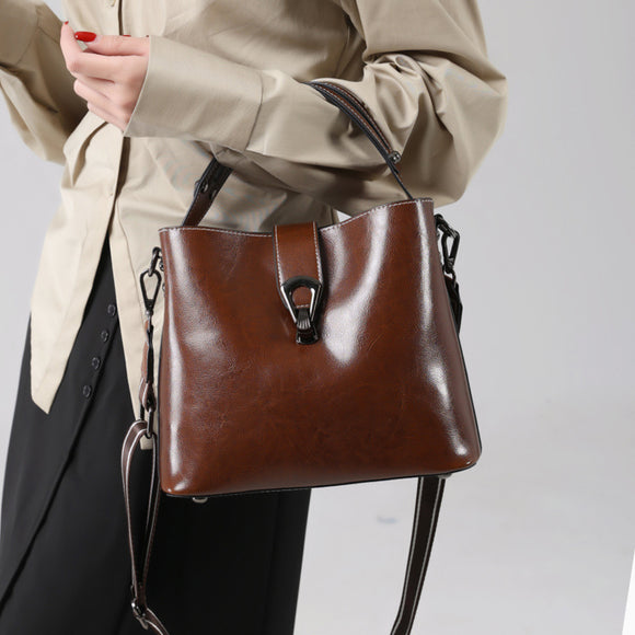 Bolso Bandolera Tipo Cubo para Otoño e Invierno - Bolsa Mensajero Mujer