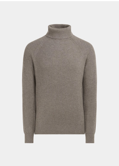 Suéter de Cuello Alto en Cashmere para Hombre - Pullover Elegante y Sofisticado - Image 7