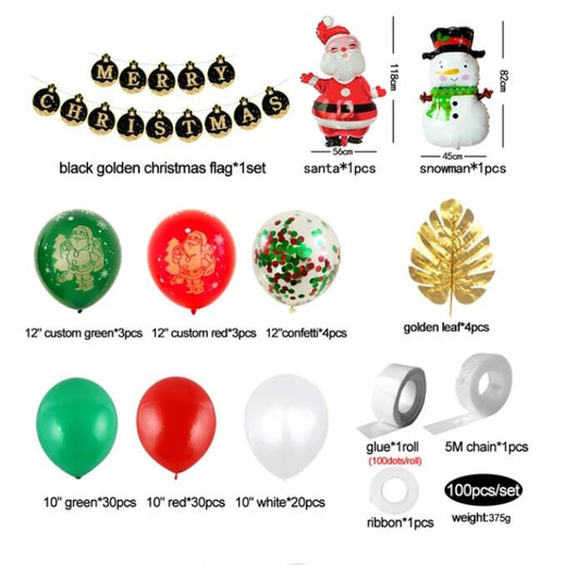 Set de Globos para Navidad y Año Nuevo - Image 8