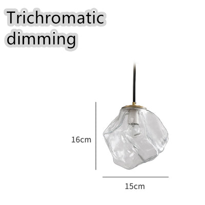 Lámpara Colgante Minimalista de Cristal para Restaurante - Image 17