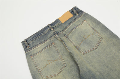 Pantalones Vaqueros Rotos Estilo Punk Retro para Hombre - Image 13