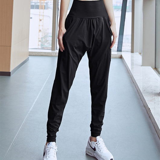 Pantalones Deportivos Holgados de Cintura Alta para Mujer - Image 4