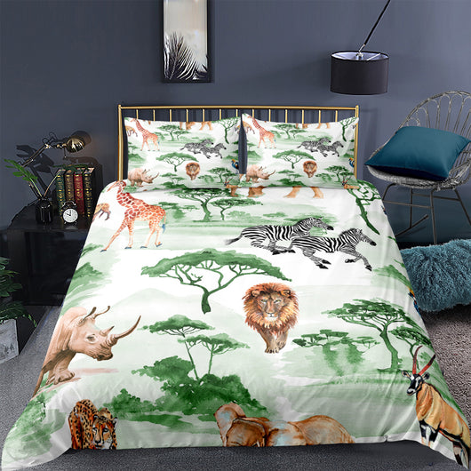 Juego de Cama con Estampado Digital y Funda Nórdica - Image 5
