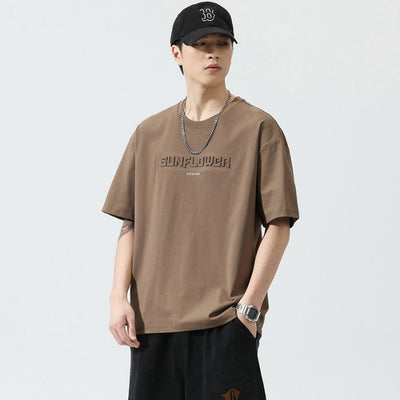 Playera Oversize Pesada de Manga Corta para Hombre - Image 9