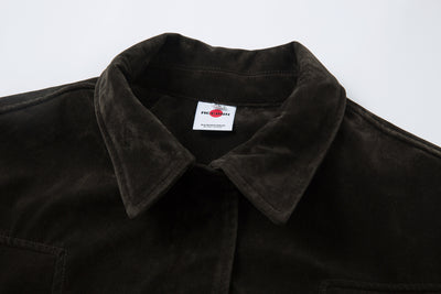 Chaqueta Desconstructida Cropped para Hombre - Ajuste Relajado Casual - Image 16