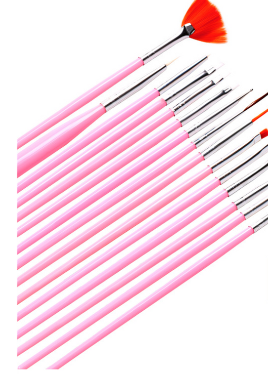 Set de 15 Fresas de Punta de Lápiz para Uñas de Colores - Image 7