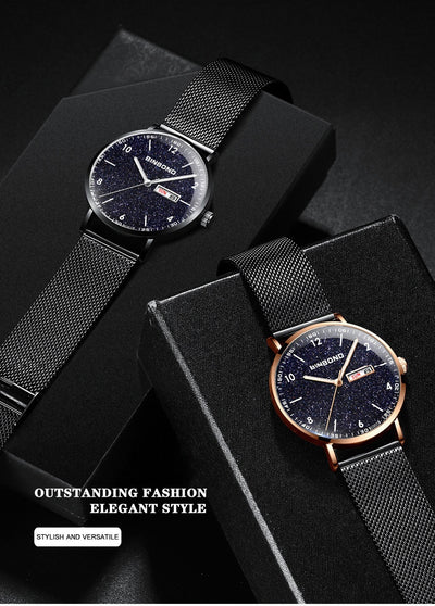 Reloj Inteligente Ultrafino con Diseño de Cielo Estrellado - Resistente al Agua para Adolescentes - Image 30