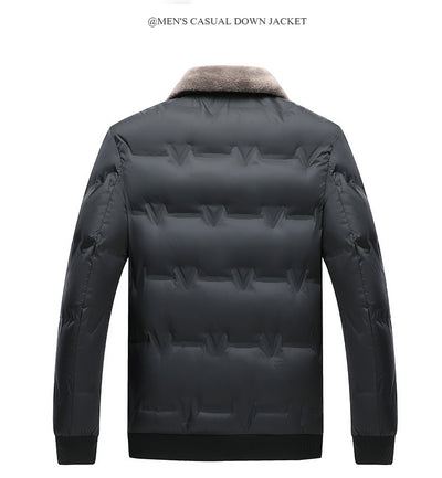 Abrigo de Plumas de Invierno para Hombre - Image 10