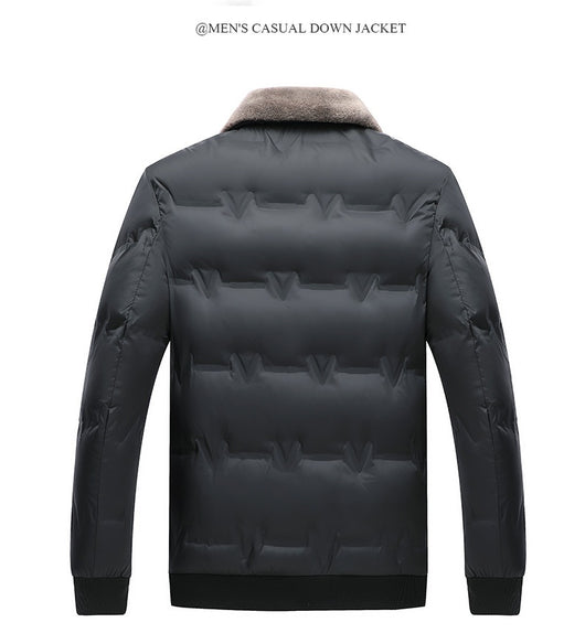 Abrigo de Plumas de Invierno para Hombre - Image 10