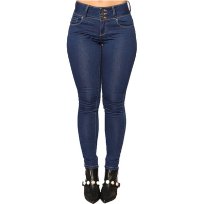 Pantalón Vaquero Cintura Alta Reductor de Caderas con Ajuste Slim - Image 6