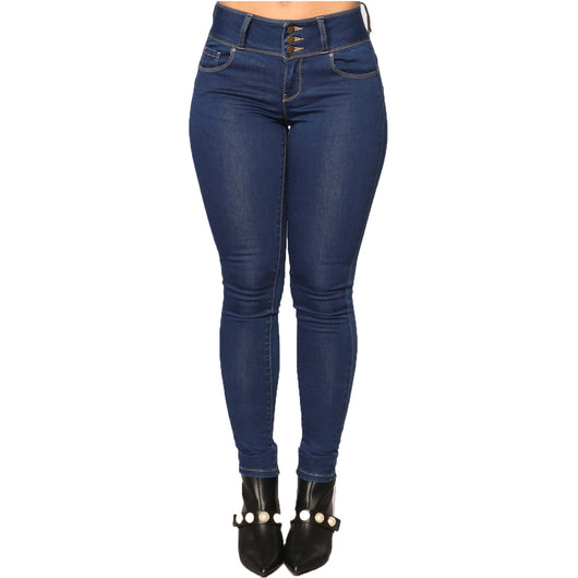 Pantalón Vaquero Cintura Alta Reductor de Caderas con Ajuste Slim - Image 6