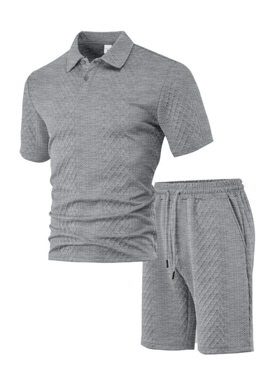 Saco Casual Delgado de Manga Corta para Hombre - Image 11