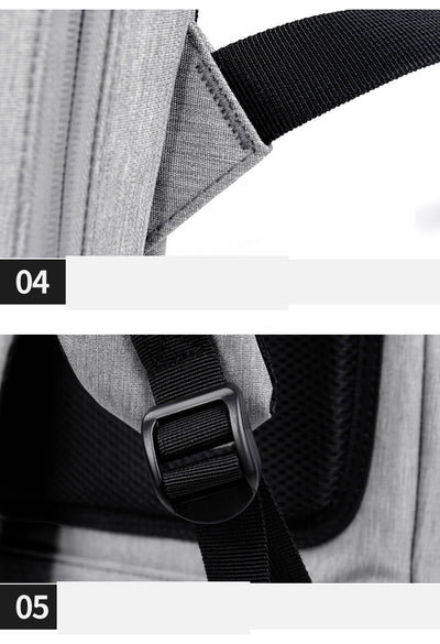 Mochila para Laptop Estilo Casual Diseño Liso - Image 9