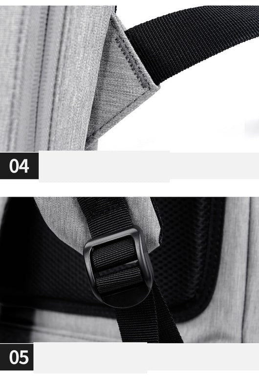 Mochila para Laptop Estilo Casual Diseño Liso - Image 9