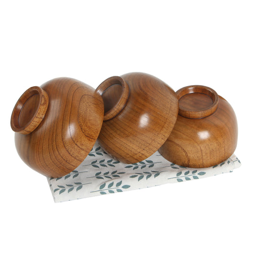 Cuenco de Madera de Azufaifa Estilo Japonés Natural - Image 31