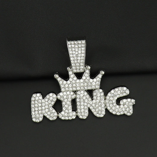 Collar de Moda para Hombre con Dije de Diamante en Aleación - Image 15