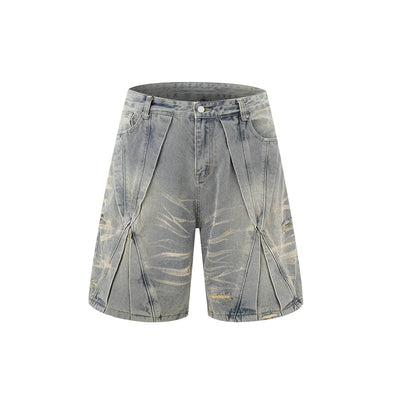 Conjunto de Camisa Vaquera Workwear Desgastada con Estilo Urbano - Image 31