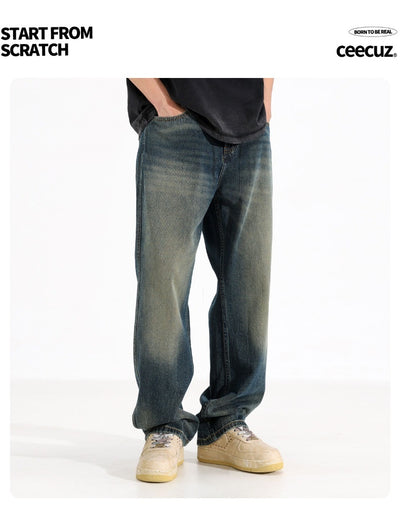 Jeans Rectos Holgados para Hombre Primavera - Image 12