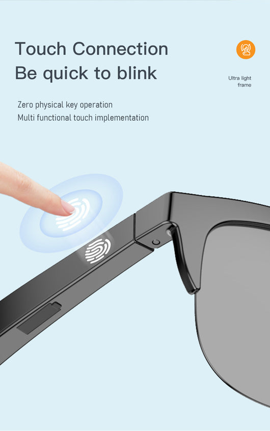 Gafas Inteligentes con Conducción Ósea Bluetooth - Image 3