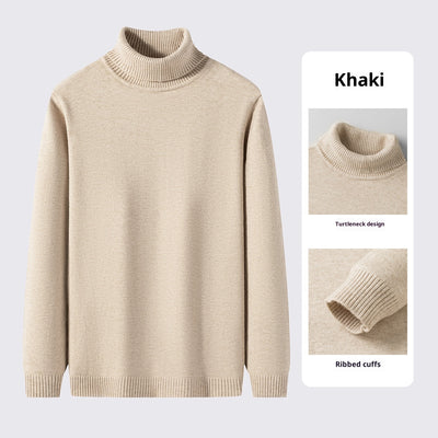 Suéter Cuello Alto Liso Ajustado - Blusa Casual Versátil - Image 10