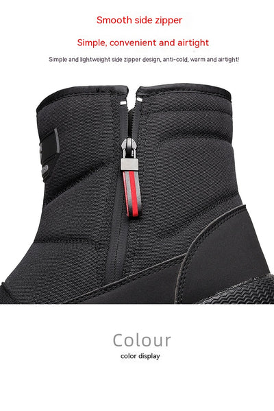 Zapatillas Cálidas Antideslizantes para Adultos Mayores con Forro de Felpa - Image 8
