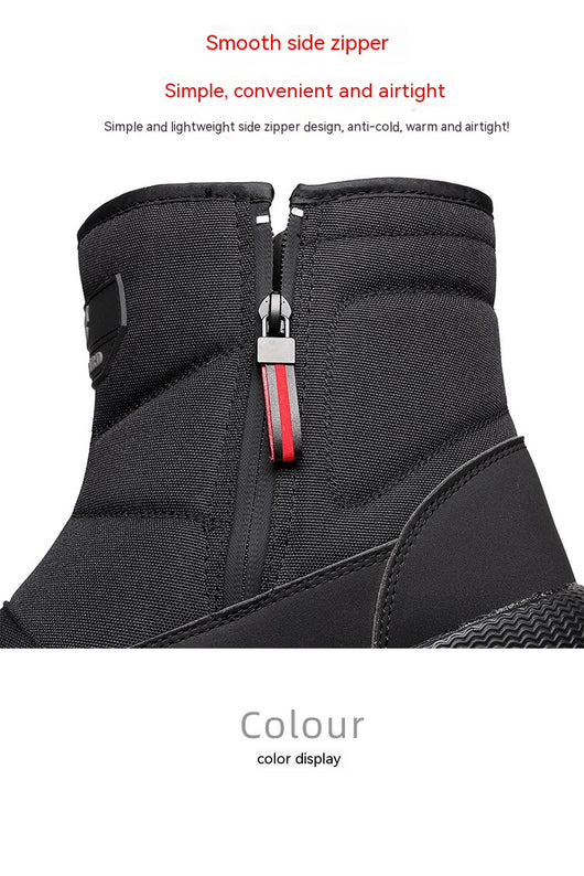 Zapatillas Cálidas Antideslizantes para Adultos Mayores con Forro de Felpa - Image 8