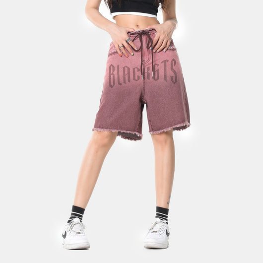 Shorts de Mezclilla Degradado Lavado para Hombre - Perfecto para Verano - Image 13