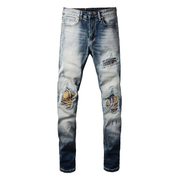 Jeans Retro Americano Trendy para Hombre