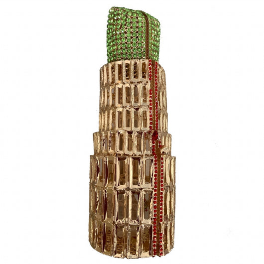 Cartera de Noche Diamantada con Forma de Labial para Mujer - Image 17