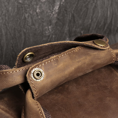 Bolsa de Viaje Cuero Crazy Horse Auténtico - Image 16
