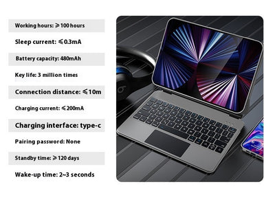 Funda Magnética Protectora con Soporte Integrado para Tablet - Image 21