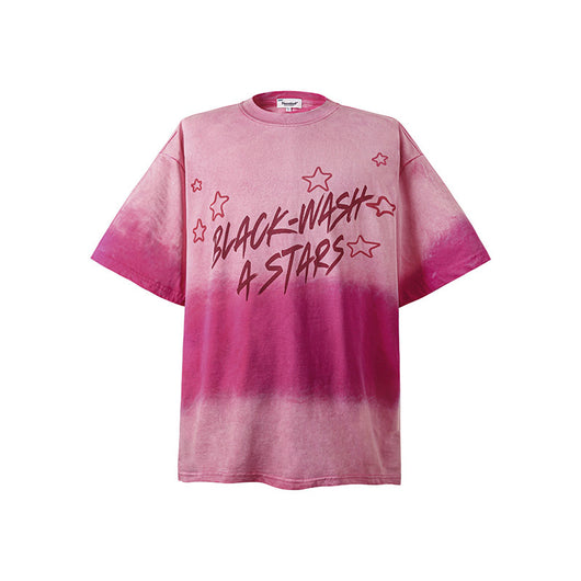 Camiseta Degradado Tie-Dye Manga Corta para Hombre - Image 6