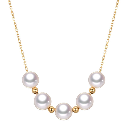 Collar de Perla y Oro 18K Sky Star - Image 9