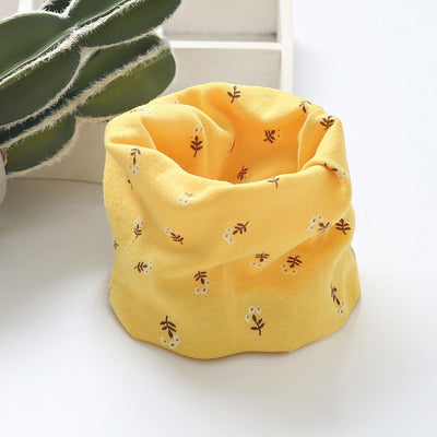 Bufanda Infantil de Algodón con Estampados Divertidos - Protección contra Frío y Viento - Image 9