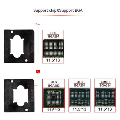Programador USB 3.0 de Alta Velocidad para UFS 153 254 297 - Cuero PU - Image 8