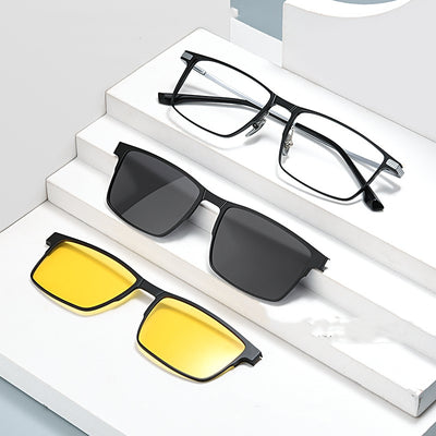 Gafas de Sol con Protección UV y Marco Magnético Intercambiable para Miopía - Image 14