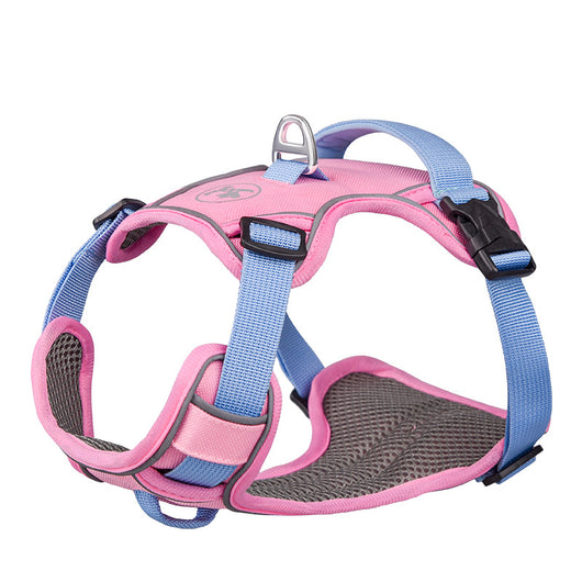 Arnés Pectoral Anti Deslizante para Mascotas Grandes con Cuerda de Tracción - Image 11