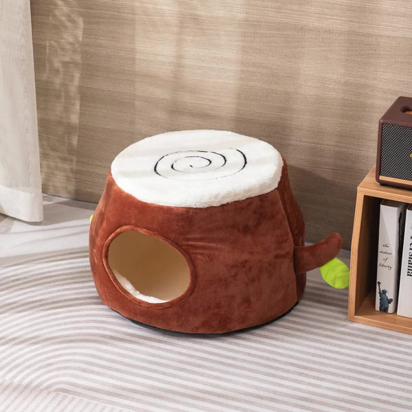 Nido Transformable para Gatos 4 Estaciones - Árbol Gato Doble Uso con Puerta