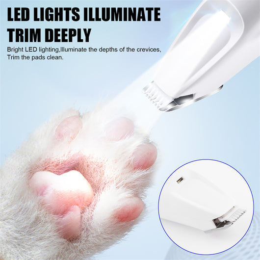 Cortadora Eléctrica LED para Patas de Mascotas - Cortapelo Profesional para Perros y Gatos - Image 17